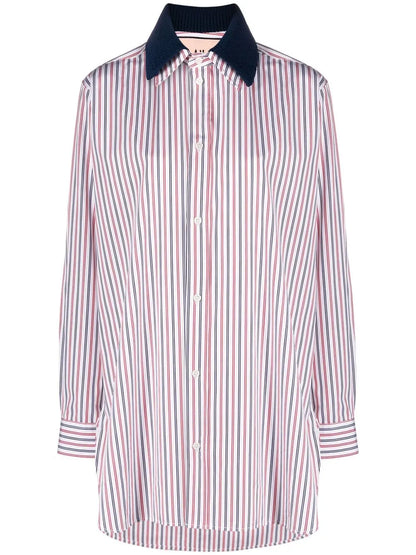 Stripe Long-Sleeved Shirt