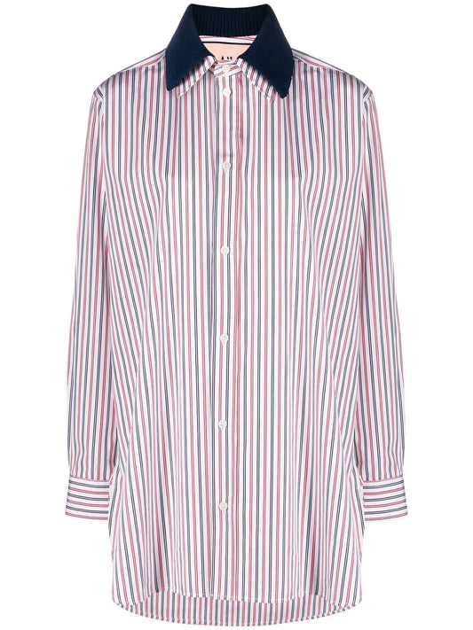 Stripe Long-Sleeved Shirt