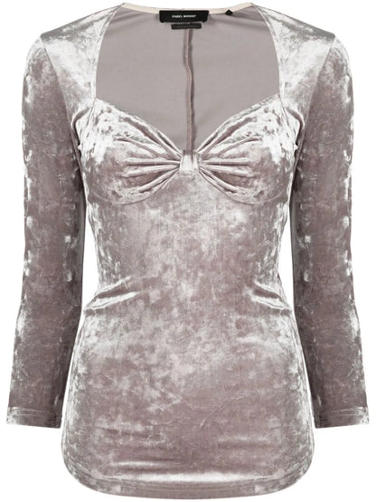 Gubaia Velvet Top