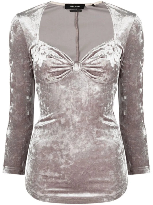 Gubaia Velvet Top