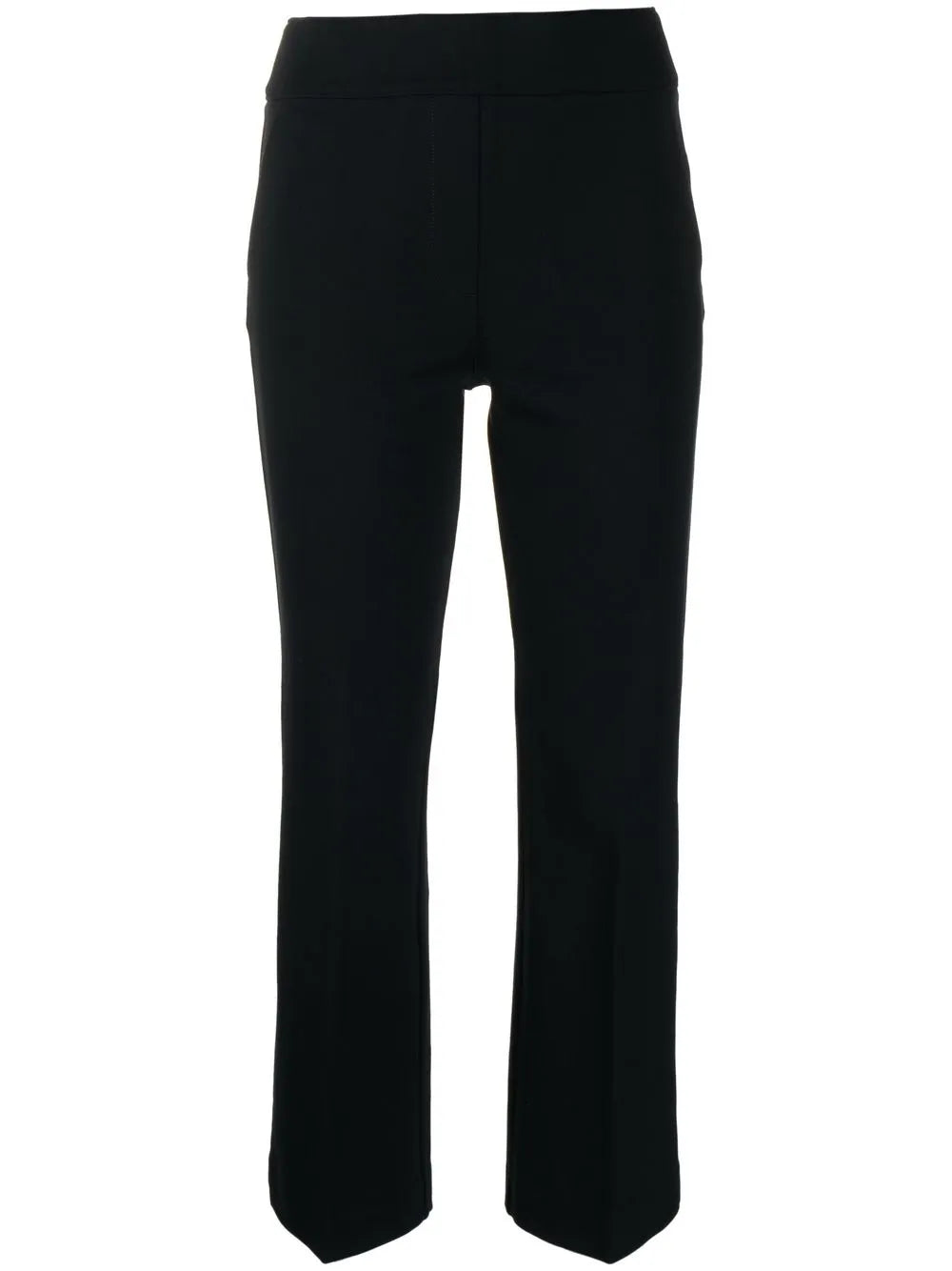 Cropped Straight-Leg Trousers