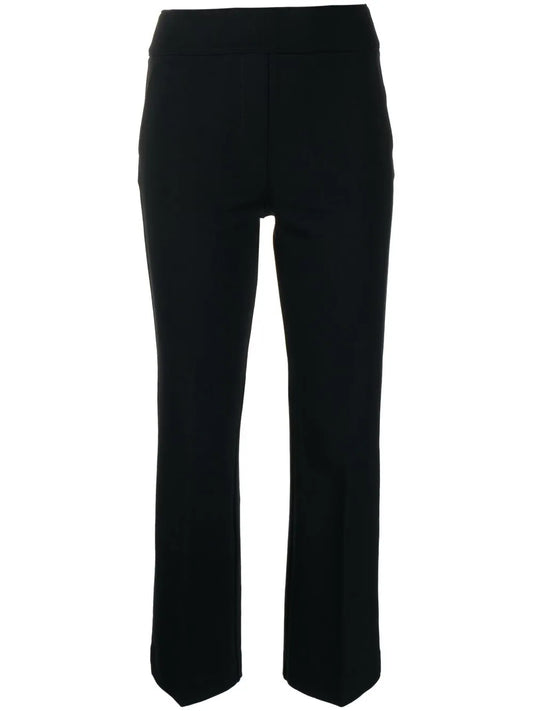 Cropped Straight-Leg Trousers