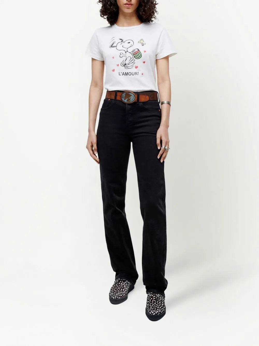 Straight-Leg High-Rise Jeans
