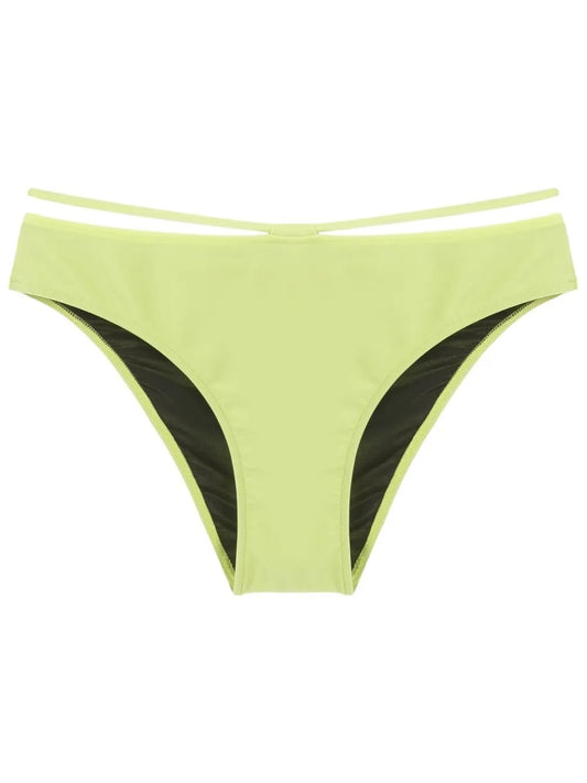 String-Detail Low-Rise Bikini Briefs
