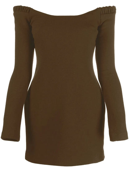 Octavia Long-Sleeve Dress