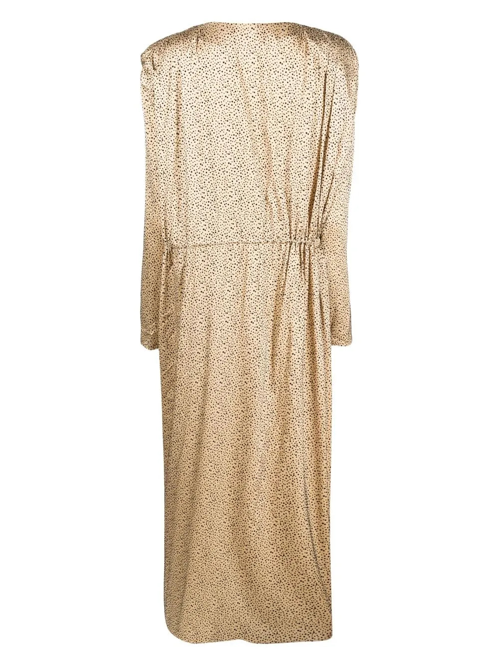 Floral-Print Tie-Fastening Maxi Dress