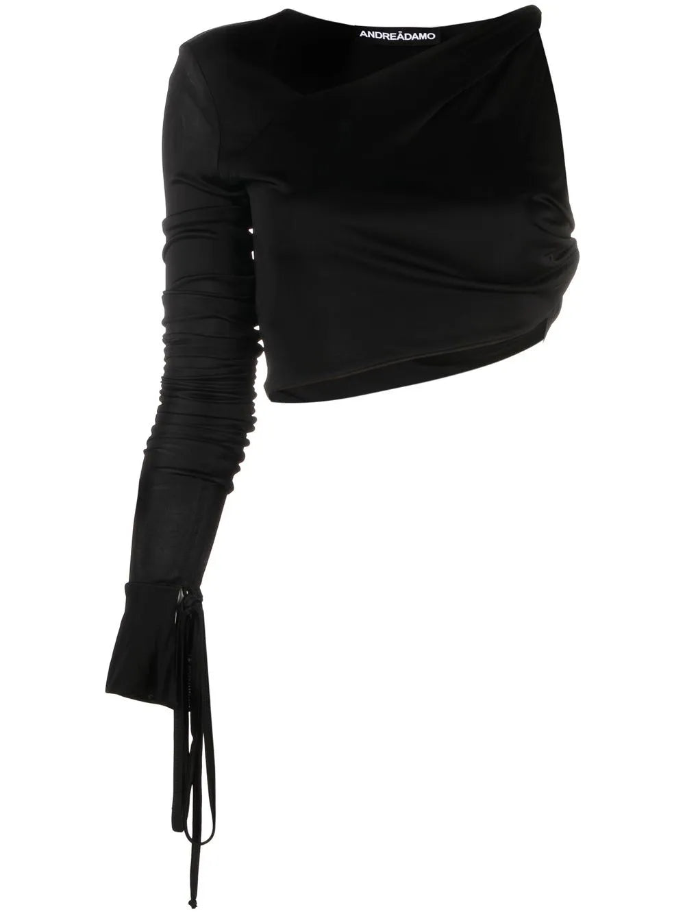 Twist-Detail One-Shoulder Top