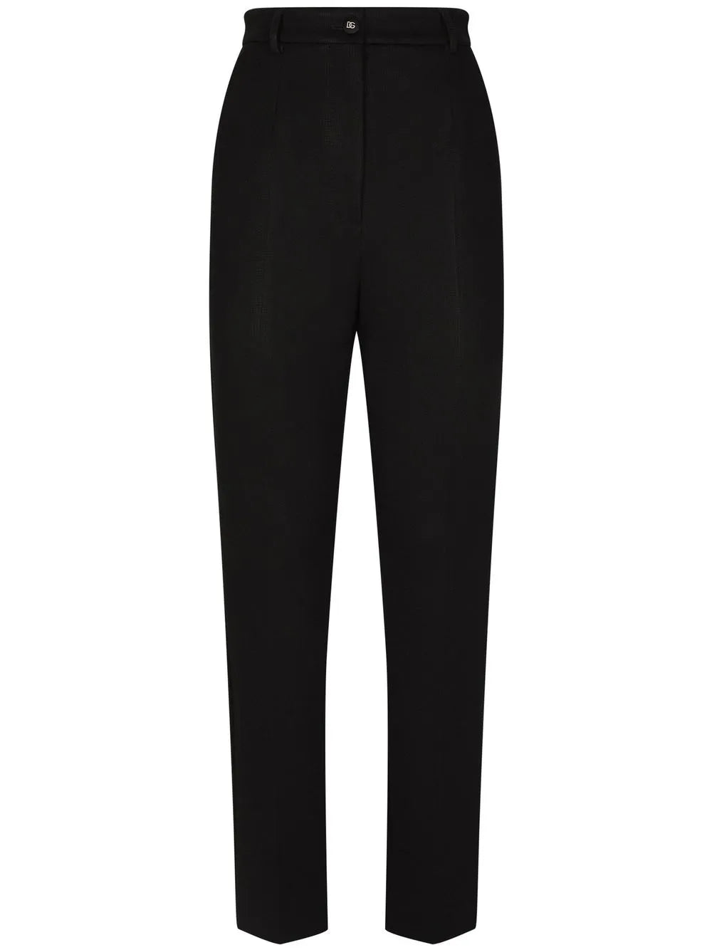 Milano-Rib Tapered-Leg Trousers