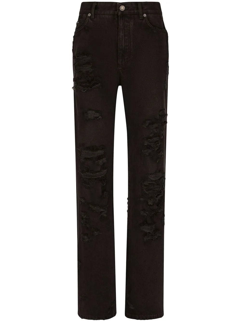 Distressed Flared Jeans