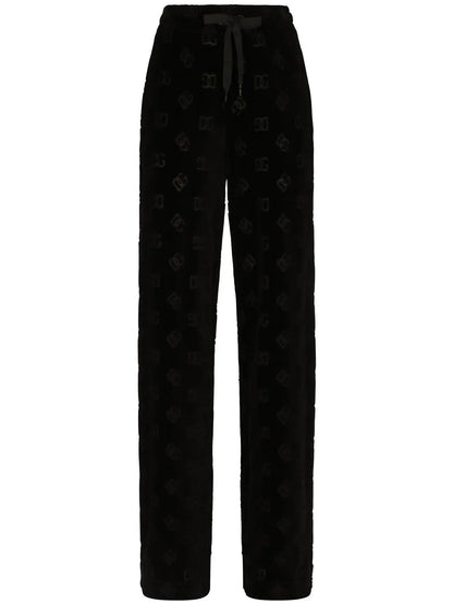 Dg-Logo Flocked Track Pants