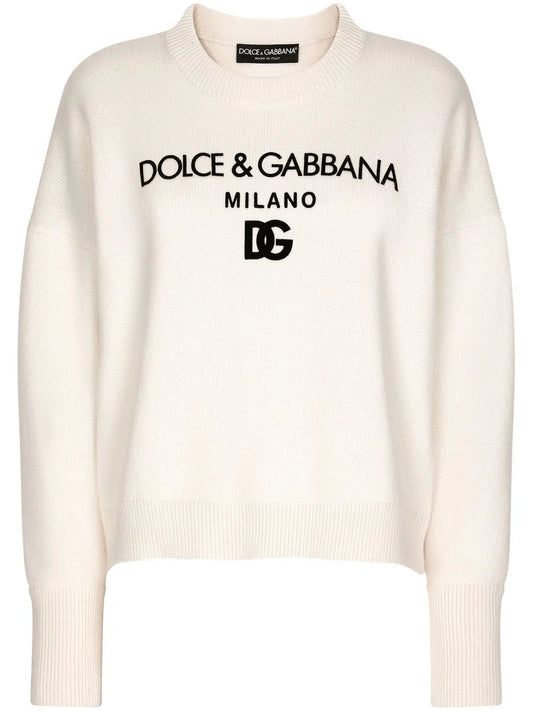 Dg-Logo Cashmere Jumper