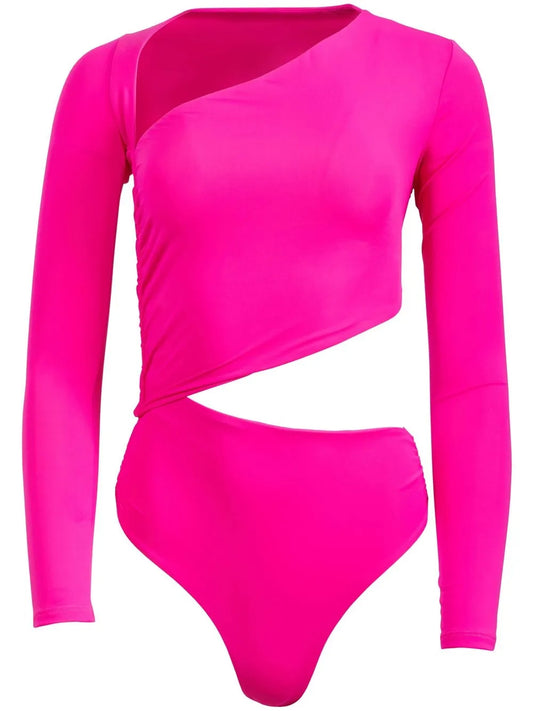 Asymmetric Wrapstyle Bodysuit