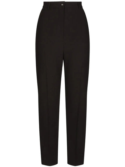 Tuxedo-Band Tailored Trousers