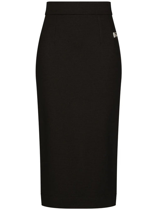 Milano-Rib Midi Skirt