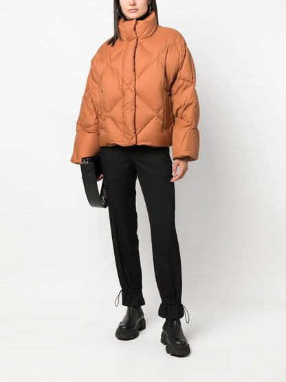 Aina Quilted Down-Filled Jacket