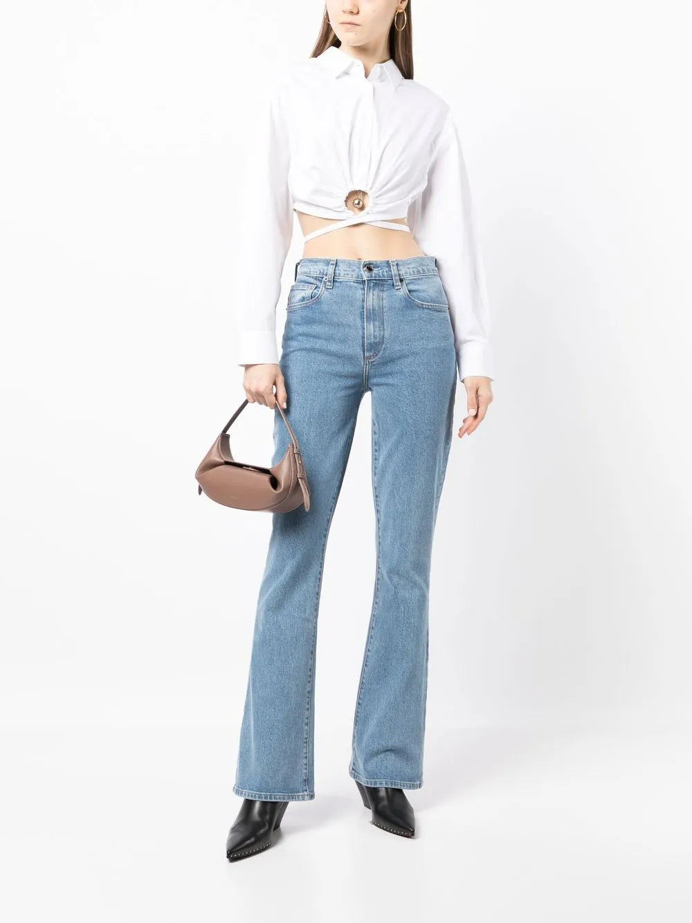 Remy High-Waisted Flare Jeans