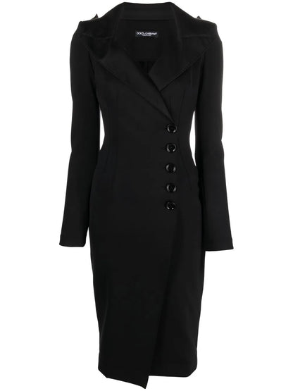Tailored Long-Sleeve Dress