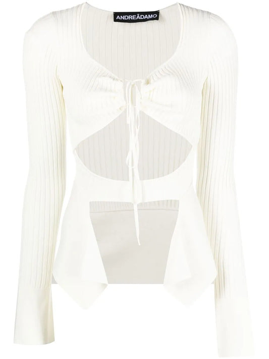Asymmetric Cut-Out Top