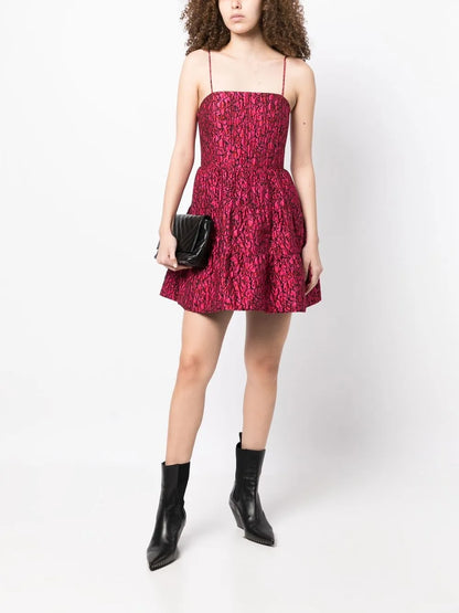Jamila Floral-Print Minidress