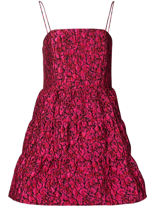 Jamila Floral-Print Minidress