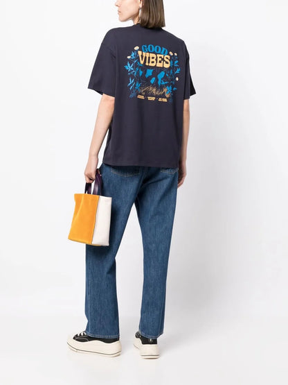 Good Vibes Print T-Shirt