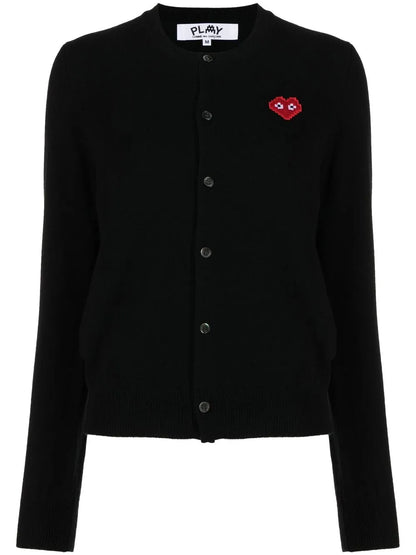 Logo-Patch Cardigan