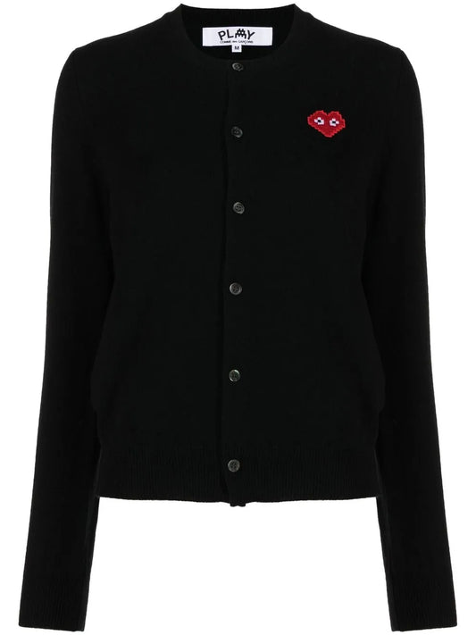 Logo-Patch Cardigan