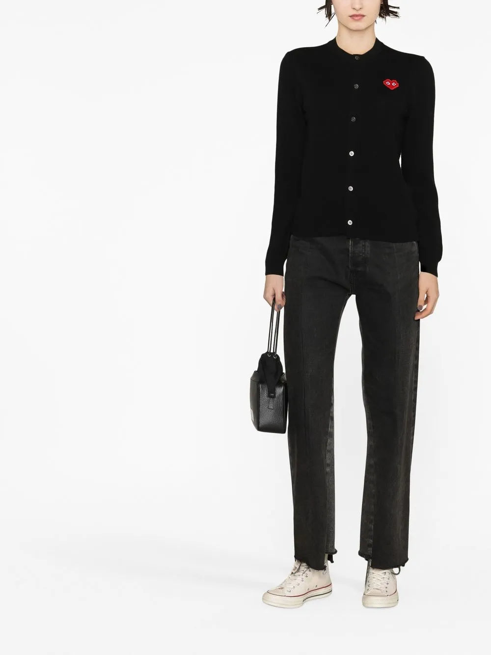 Logo-Patch Cardigan