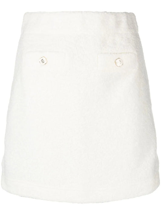 Terry Cloth Mini Skirt