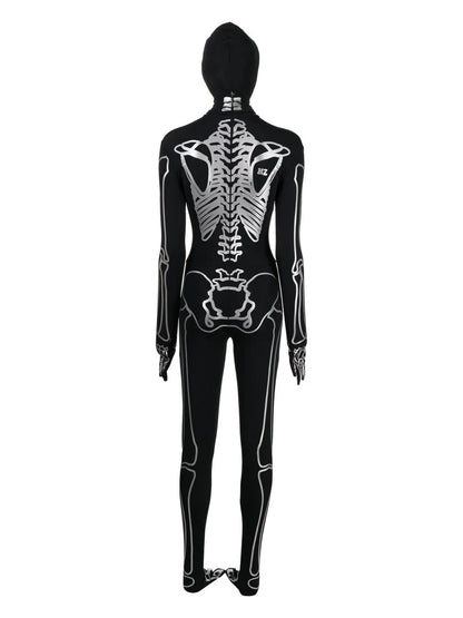 Skeleton Halloween Jumpsuit