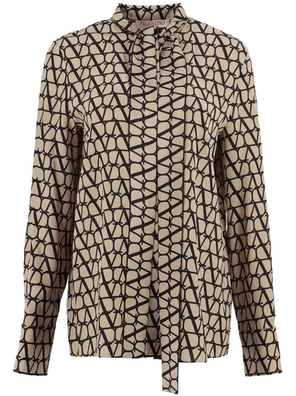 Toile Iconographe Crepe-De-Chine Blouse