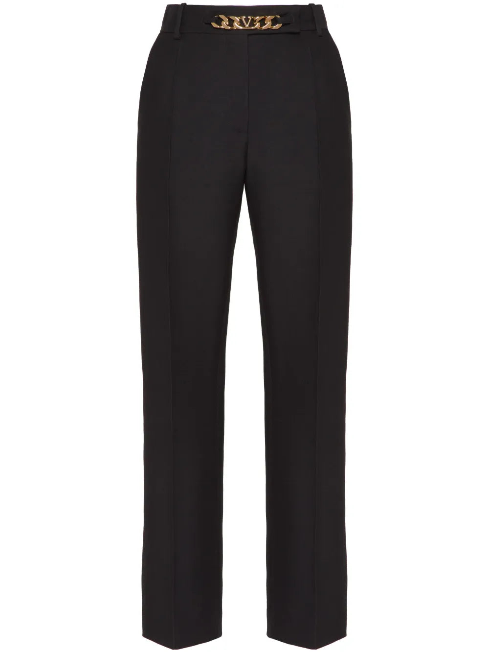 Crepe Couture Vlogo Chain Trousers