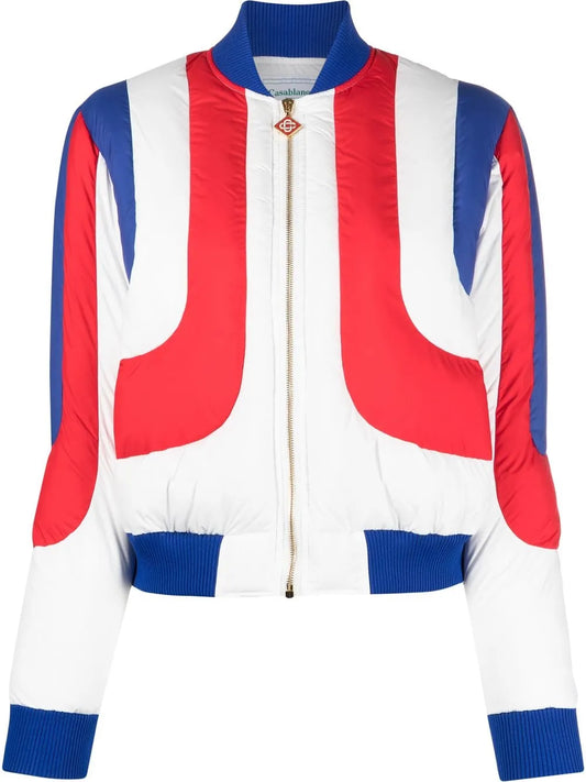 Zip-Fastening Padded Jacket