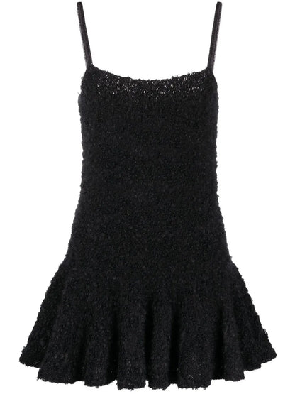 Bouclé Knitted Minidress