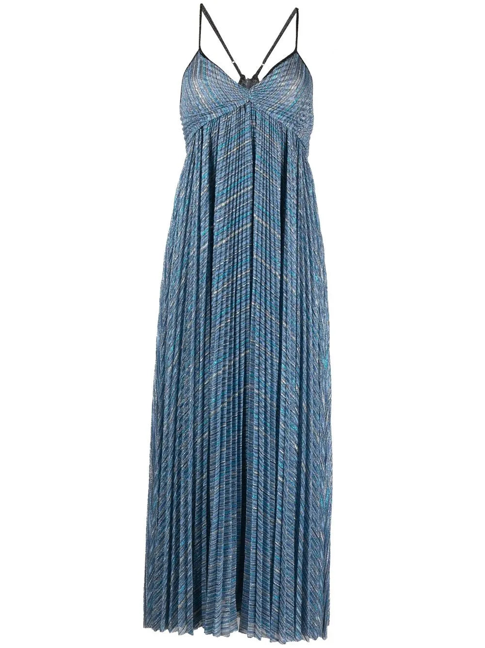 Pleated Empire-Line Dress