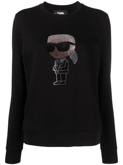 Ikon 2.0 Embellished Cotton Sweatshirt