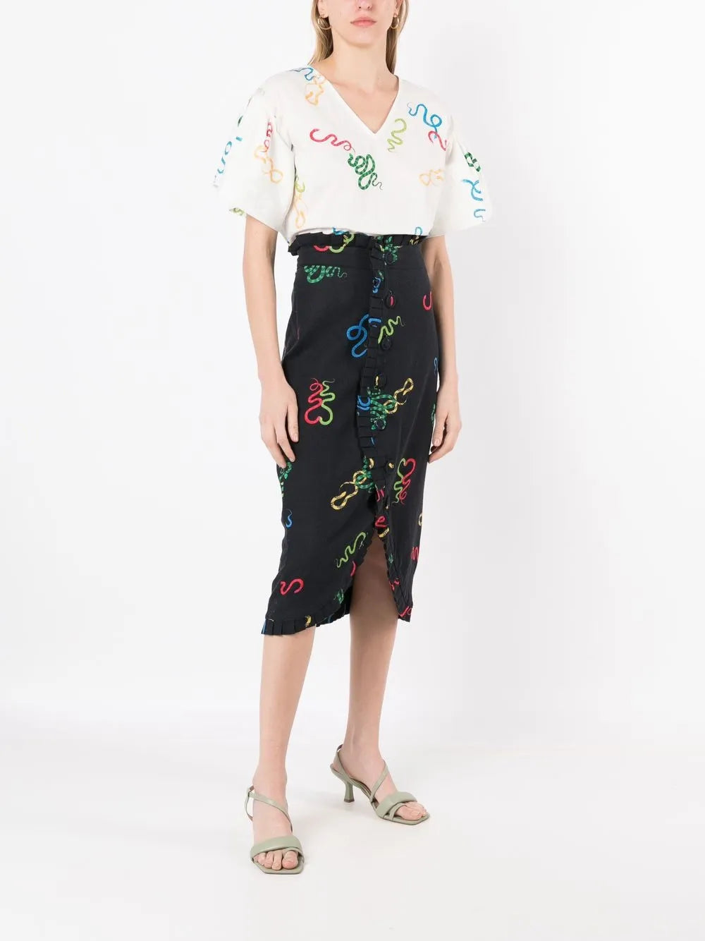 Sophia Motif-Print T-Shirt