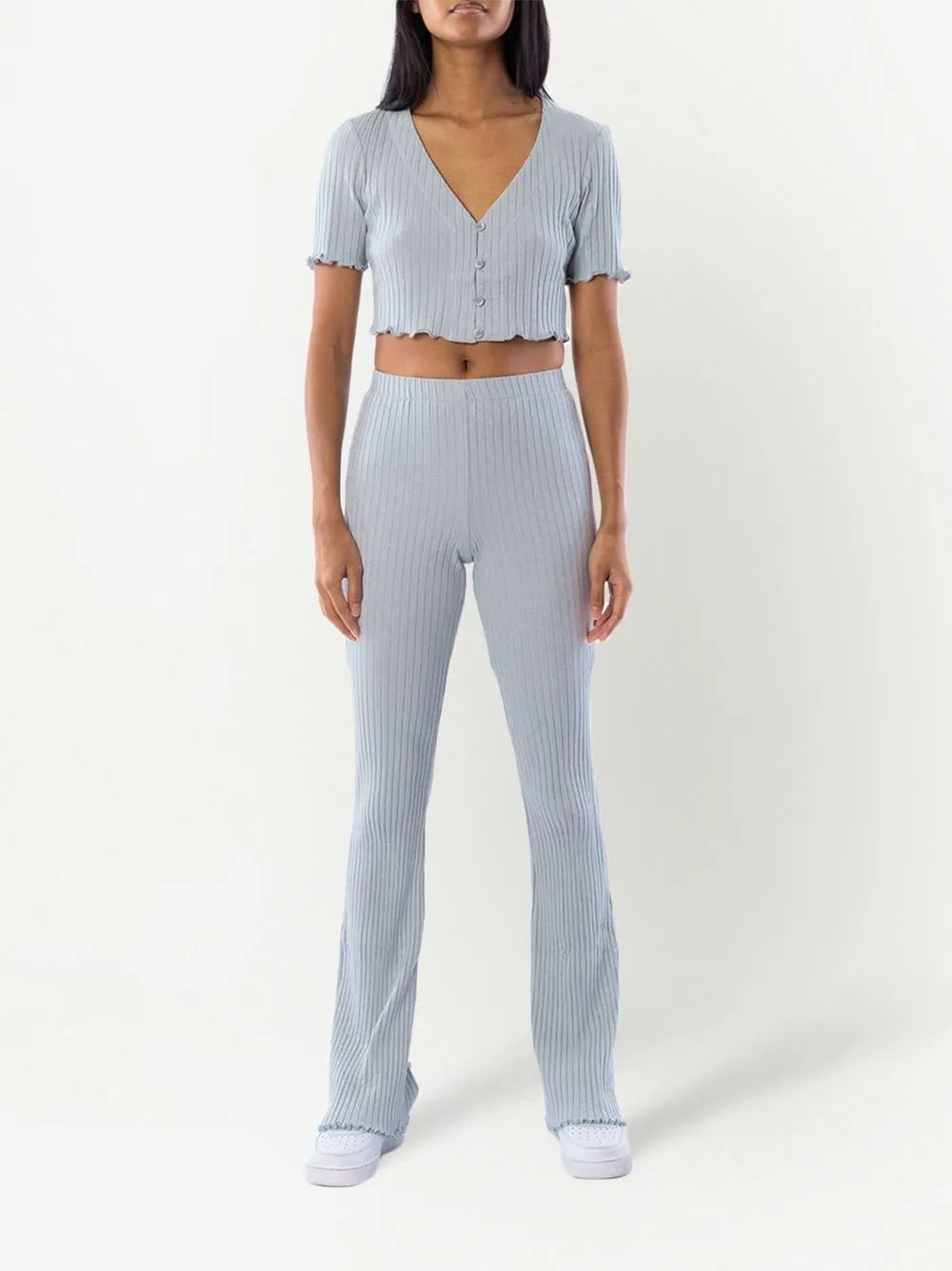 Sunnylounge Ribbed Track Pants