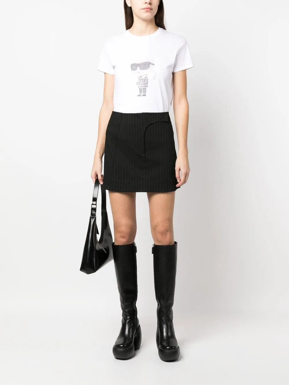 Ikon Rhinestone-Embellished T-Shirt