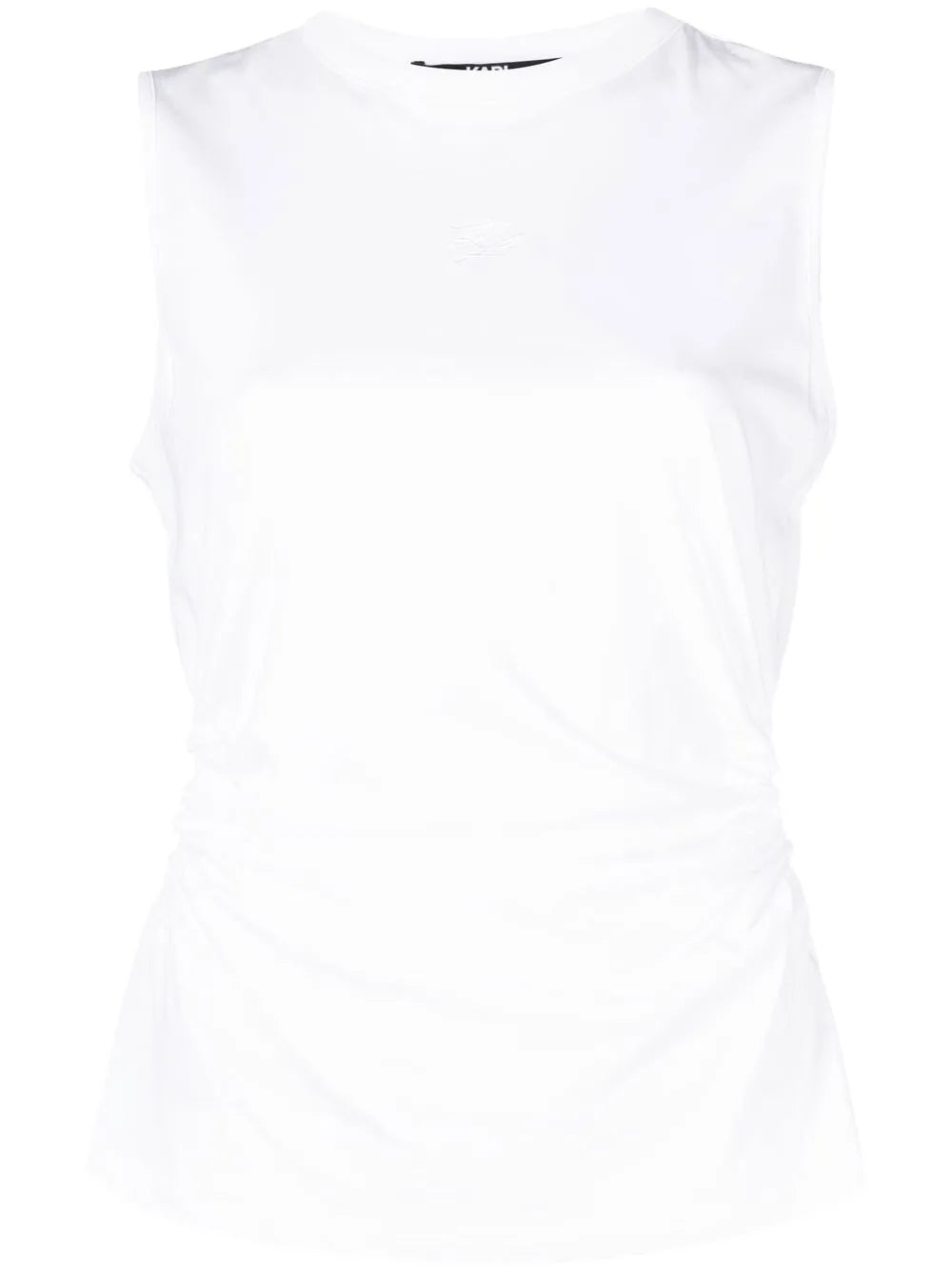 Cut-Out Organic Cotton Tank Top