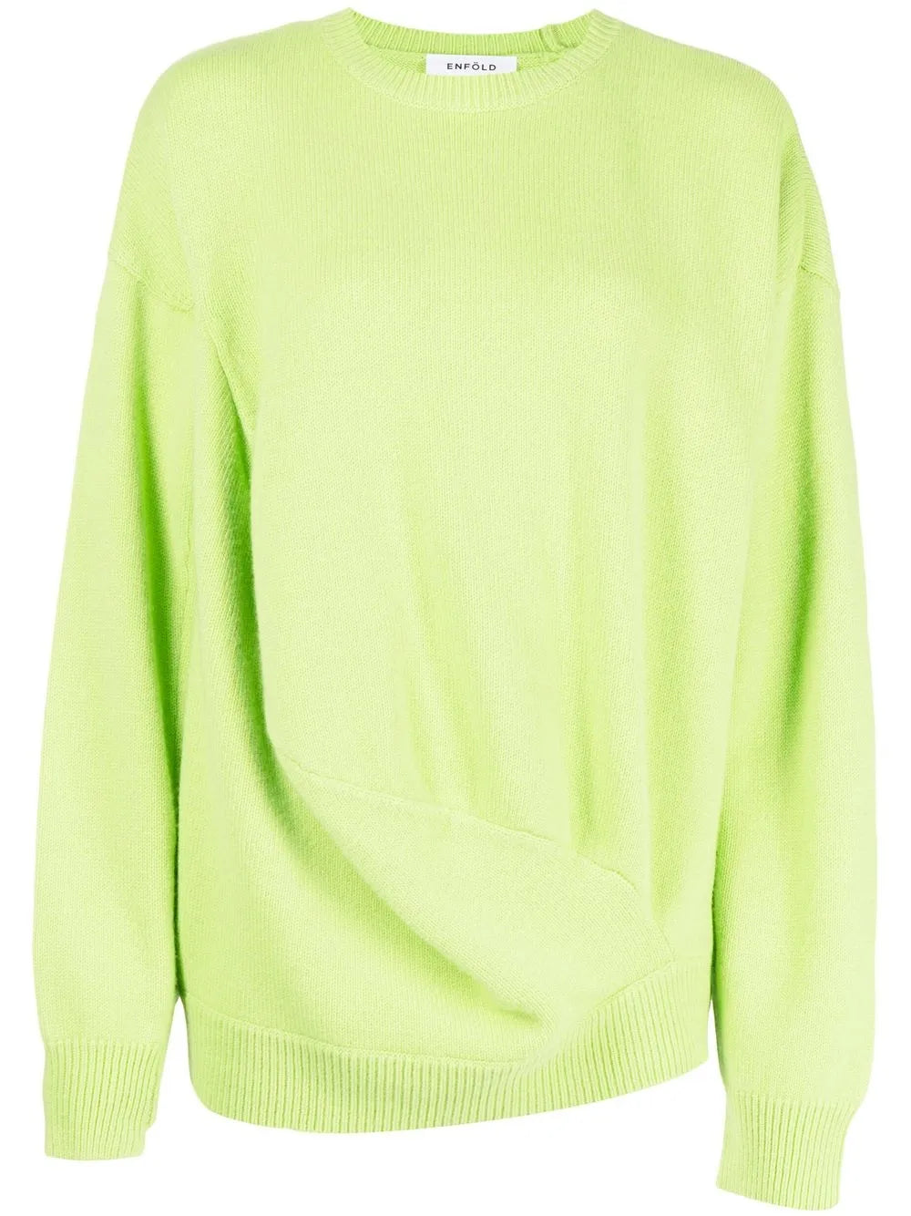 Slouched-Knit Sweatshirt