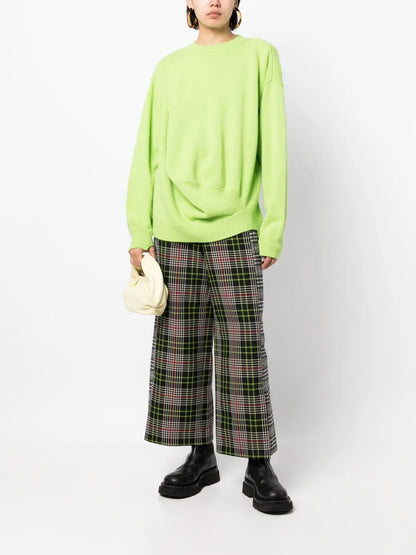 Slouched-Knit Sweatshirt