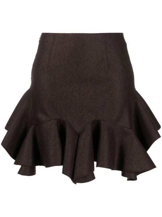 Asymmetric Mini Skirt