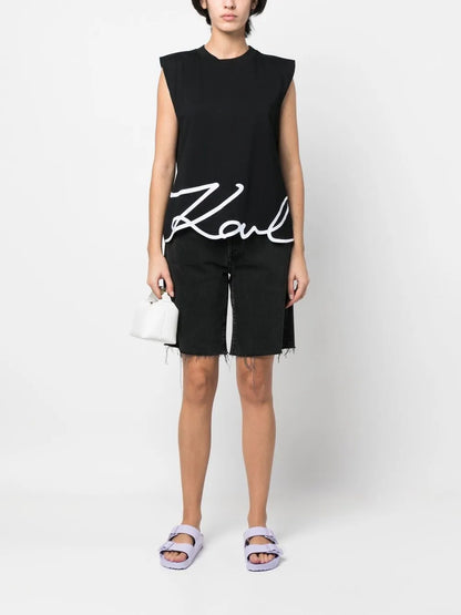 Signature Organic-Cotton Tank Top