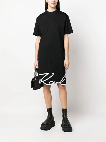 Signature Hem Organic-Cotton Dress