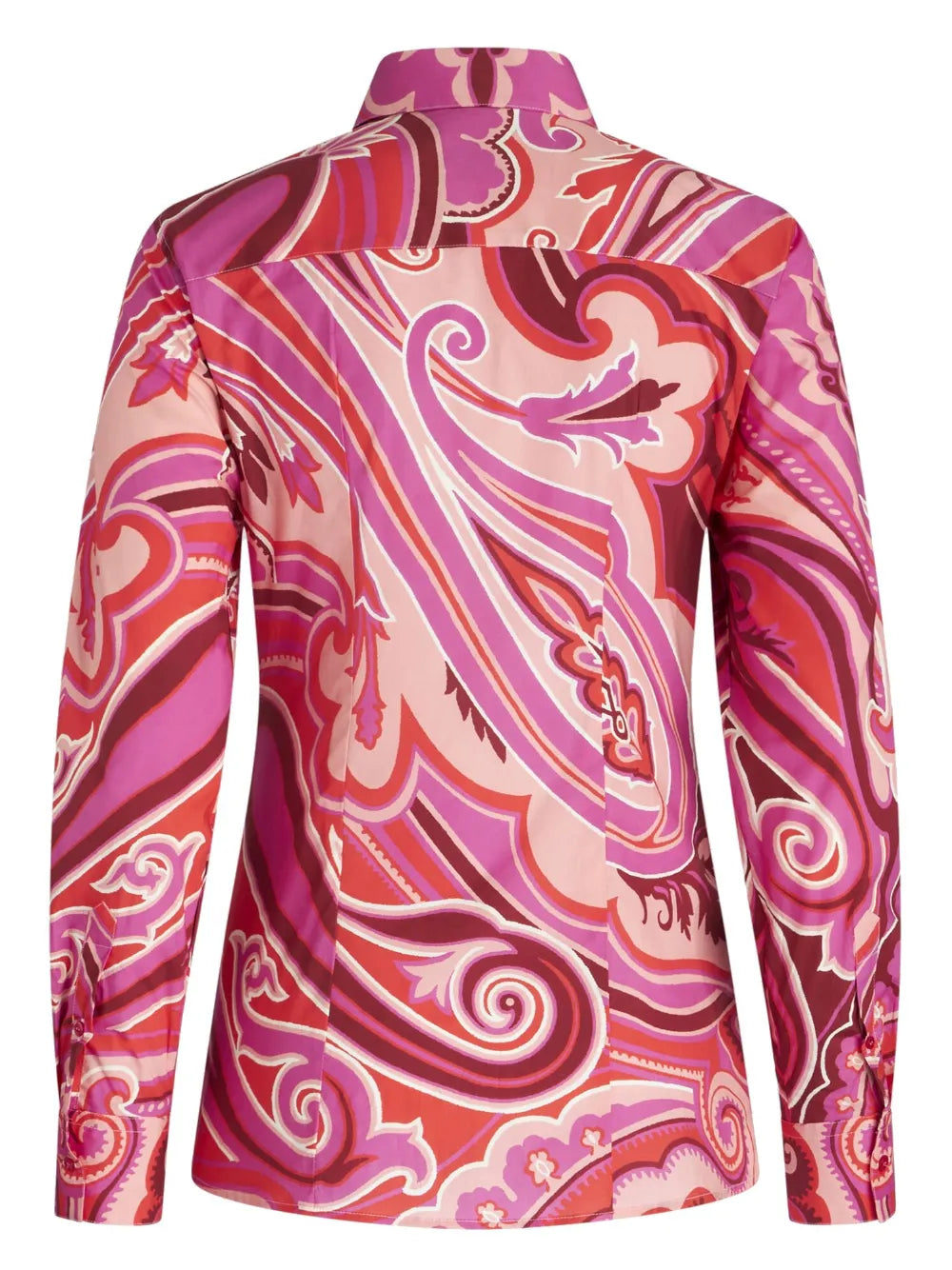 Paisley-Print Long-Sleeve Shirt