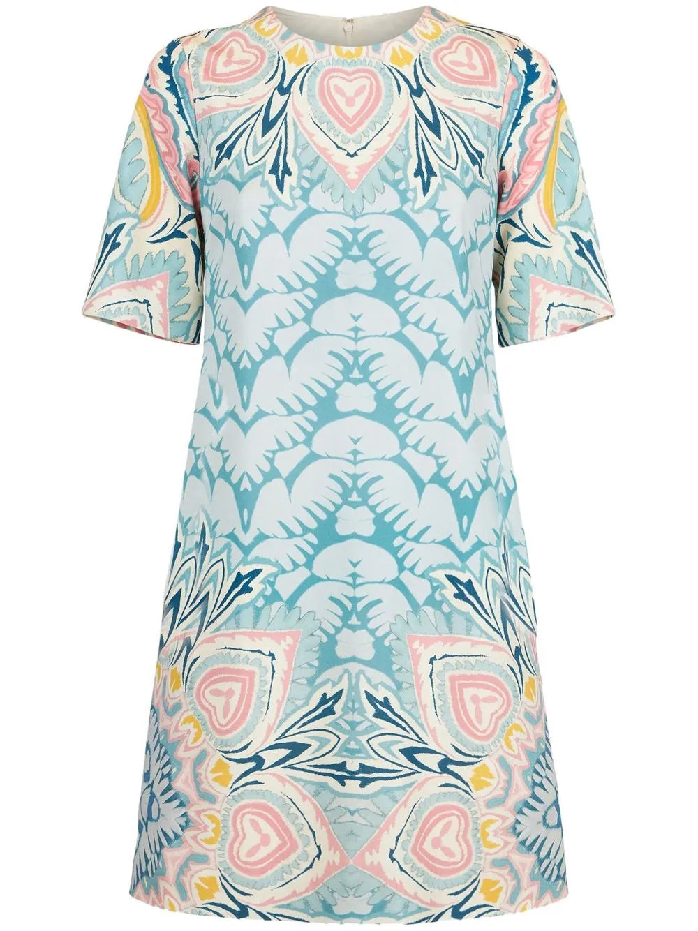 Paisley-Print Minidress