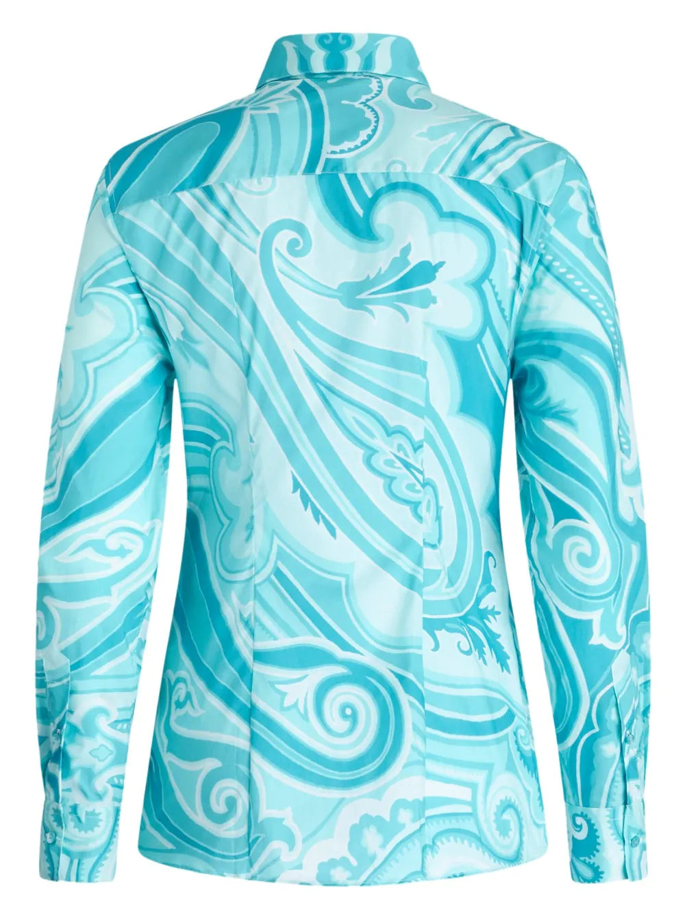 Paisley-Print Long-Sleeve Shirt