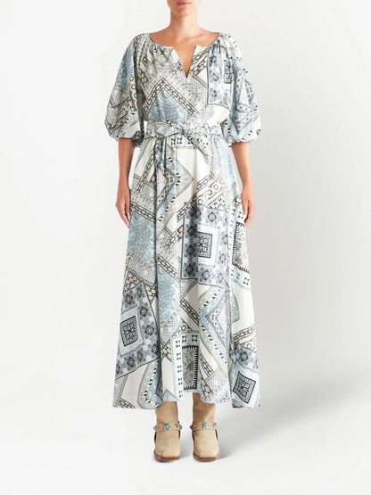 Pouch-Print Cotton Top