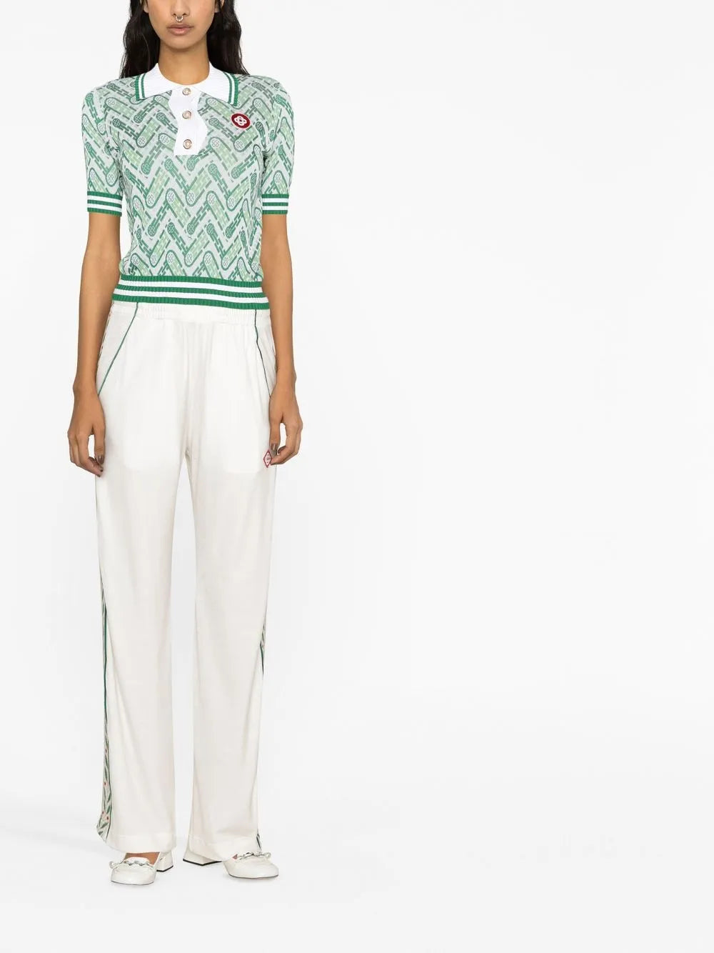 Straight-Leg Track Pants